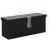 Ladă din aluminiu, negru, 485 x 140 x 200 mm GartenMobel Dekor