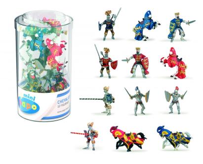 PAPO FIGURINA SET MINI CAVALERI 12 PIESE SuperHeroes ToysZone