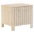 Cutie de depozitare cu capac "RANA" 60x49x54 cm, lemn masiv pin GartenMobel Dekor