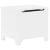 Cutie depozitare capac "RANA", alb, 60x49x54 cm, lemn masiv pin GartenMobel Dekor