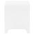 Cutie depozitare capac "RANA", alb, 80x49x54 cm, lemn masiv pin GartenMobel Dekor