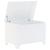 Cutie depozitare capac "RANA", alb, 80x49x54 cm, lemn masiv pin GartenMobel Dekor