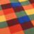 Pătură picnic pliabilă, carouri multicolor, 200x200 cm catifea GartenMobel Dekor