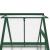 Sere cu cadru de bază, verde, 169x114x195 cm, aluminiu GartenMobel Dekor