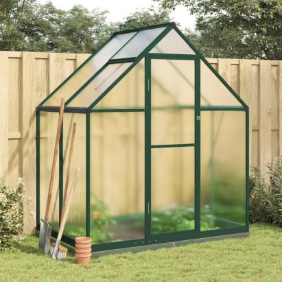 Sere cu cadru de bază, verde, 169x114x202 cm, aluminiu GartenMobel Dekor