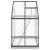 Sere cu cadru de bază, antracit, 169x114x202 cm, aluminiu GartenMobel Dekor