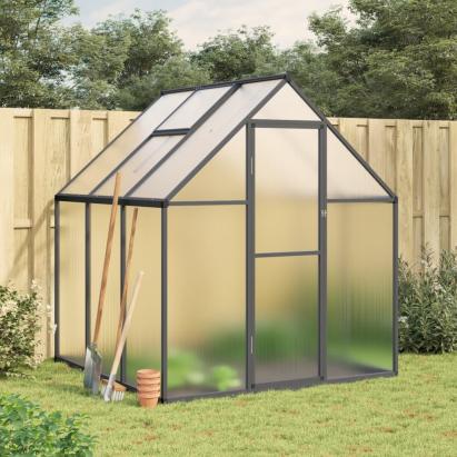 Sere cu cadru de bază, antracit, 169x169x195 cm, aluminiu GartenMobel Dekor
