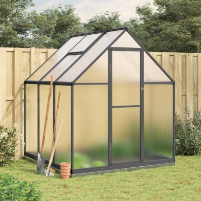 Sere cu cadru de bază, antracit, 169x169x202 cm, aluminiu GartenMobel Dekor