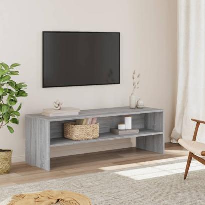 Dulap TV, gri sonoma, 120x40x40 cm, lemn prelucrat GartenMobel Dekor