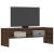 Dulap TV, stejar maro, 120x40x40 cm, lemn prelucrat GartenMobel Dekor