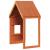 Acoperiș Pat Copii, maro, 60x89x134,5 cm Lemn Mass Pin GartenMobel Dekor
