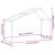 Acoperiș Pat Copii 213x85,5x144,5 cm Lemn Mass Pin GartenMobel Dekor