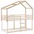 Acoperiș Pat Copii 203x95,5x142 cm Lemn Mass Pin GartenMobel Dekor