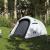 Cort camping tunel 3 persoane, alb, țesătură opacă, impermeabil GartenMobel Dekor