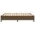 Cadru de pat box spring, maro închis, 160x200 cm, textil GartenMobel Dekor