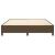 Cadru de pat box spring, maro închis, 160x200 cm, textil GartenMobel Dekor