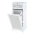 Dulap de Baie cu Cos pentru Rufe Incorporat, Dimensiuni 90x38x40cm, MDF Alb