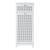 Dulap de Baie cu Cos pentru Rufe Incorporat, Dimensiuni 90x38x40cm, MDF Alb