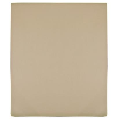 Cearșaf de pat cu elastic, gri taupe, 180x200 cm, bumbac GartenMobel Dekor