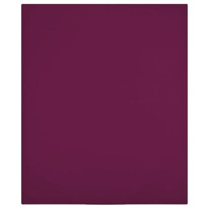 Cearșaf de pat cu elastic, bordo, 100x200 cm, bumbac GartenMobel Dekor