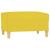 Taburet, galben deschis, 70x55x41 cm, material textil GartenMobel Dekor