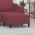 Taburet, roșu vin, 70x55x41 cm, material textil GartenMobel Dekor