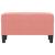 Bancă, roz, 70x35x41 cm, catifea GartenMobel Dekor