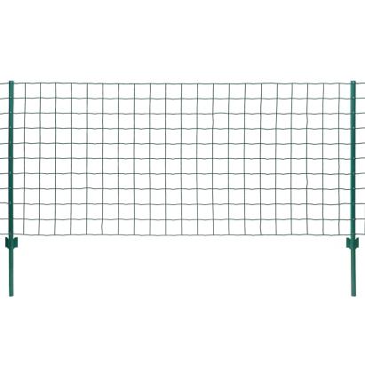 Gard Euro, verde, 20 x 1 m, oțel GartenMobel Dekor