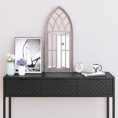 Oglindă,nisip, 70x30 cm,fier, pentru utilizare în interior GartenMobel Dekor