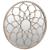 Oglindă, nisipiu, 40x3 cm, fier, rotundă, utilizare în interior GartenMobel Dekor