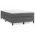 Cadru de pat box spring, gri, 120x200 cm, piele ecologică GartenMobel Dekor