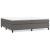 Cadru de pat box spring, gri, 200x200 cm, piele ecologică GartenMobel Dekor