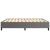 Cadru de pat box spring, gri, 200x200 cm, piele ecologică GartenMobel Dekor