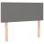 Pat box spring cu saltea, gri închis, 100x200 cm, textil GartenMobel Dekor