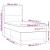 Pat box spring cu saltea, alb, 100x200 cm, piele ecologică GartenMobel Dekor