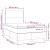 Pat box spring cu saltea, alb, 120x200 cm, piele ecologică GartenMobel Dekor