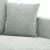 Set de canapele cu perne, 3 piese, gri deschis, catifea GartenMobel Dekor