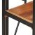 Bibliotecă cu 3 rafturi, 60x30x80 cm, lemn masiv de acacia GartenMobel Dekor