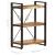 Bibliotecă cu 3 rafturi, 60x30x80 cm, lemn masiv reciclat GartenMobel Dekor