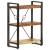 Bibliotecă cu 3 rafturi, 60x30x80 cm, lemn masiv reciclat GartenMobel Dekor