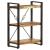 Bibliotecă cu 3 rafturi, 60x30x80 cm, lemn masiv reciclat GartenMobel Dekor