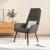 Scaun de relaxare, gri închis, material textil GartenMobel Dekor