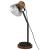 Lampă de birou 25 W, argintiu vintage, 18x18x60 cm, E27 GartenMobel Dekor