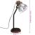 Lampă de birou 25 W, argintiu vintage, 18x18x60 cm, E27 GartenMobel Dekor