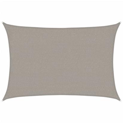 Pânză parasolar, gri deschis dreptunghiular 2x3 m HDPE 160 g/m² GartenMobel Dekor