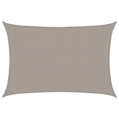 Pânză parasolar gri deschis dreptunghiular 3x5 m HDPE 160 g/m² GartenMobel Dekor