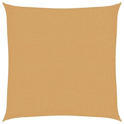 Pânză parasolar, nisipiu, 3x3 m, pătrat, 160 g/m², HDPE GartenMobel Dekor