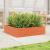 Jardinieră de grădină, maro ceruit, 90x90x23 cm, lemn masiv pin GartenMobel Dekor