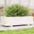 Jardinieră de grădină, alb, 90x40x26,5 cm, lemn masiv de pin GartenMobel Dekor