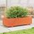 Jardinieră grădină, maro ceruit, 90x40x26,5 cm, lemn masiv pin GartenMobel Dekor